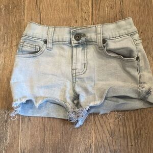 Vintage Havana Girls Light Wash Jean Shorts Size 8